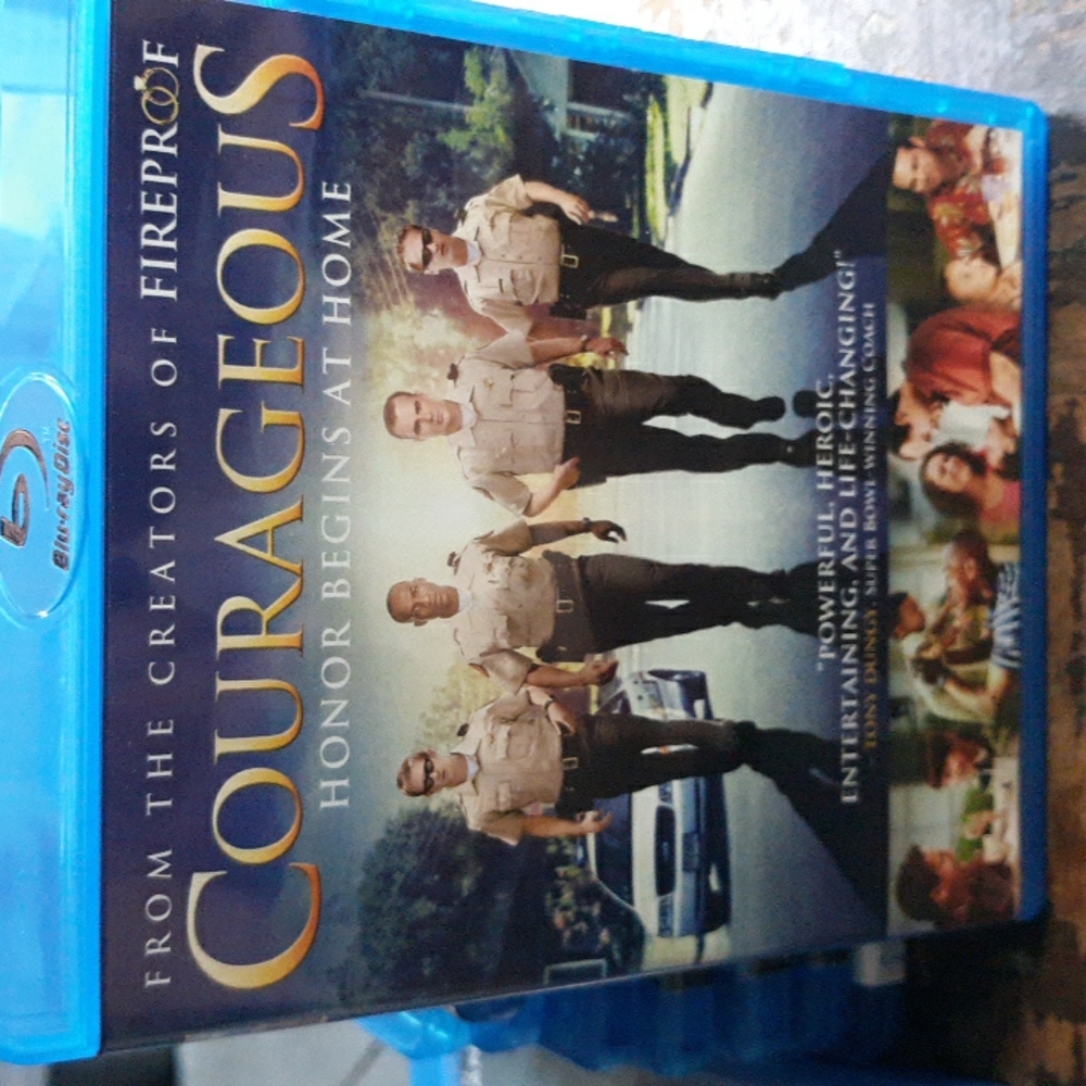 Courageous Honor begins at Home Blu Ray dvd (SKU AB 7)